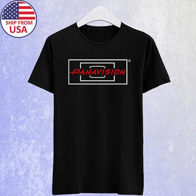 Panavision Filmcrew Heren Zwart T-shirt Maat S-5XL Unisex T-shirt