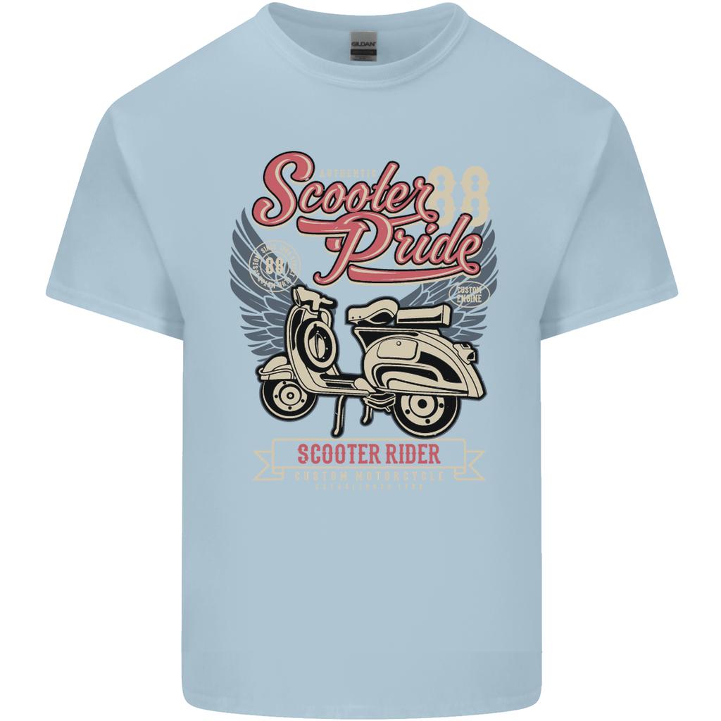 Scooter Pride 88 Motorbike Motorcycle Unisexs Light Cotton TShirt