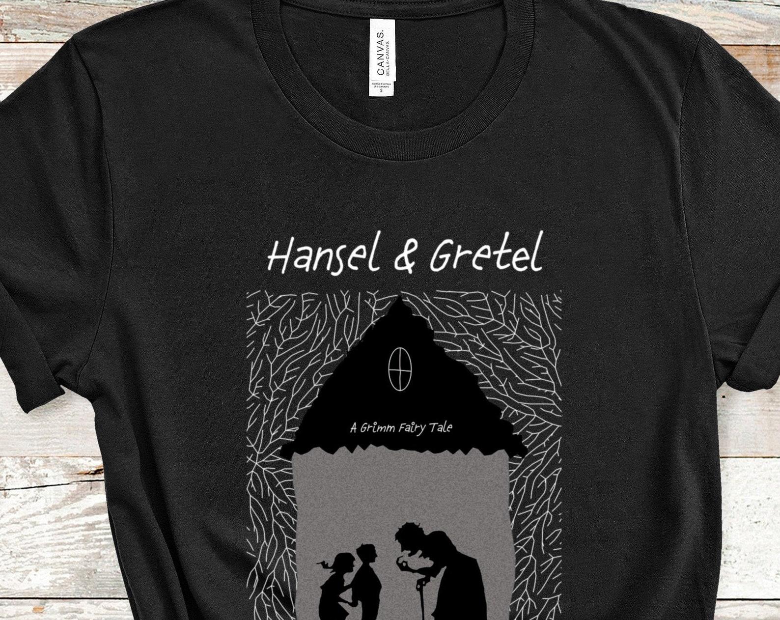 Hansel & Gretel Tee | Grimm Brothers | Fairy Tales | Unisex T-Shirt XL