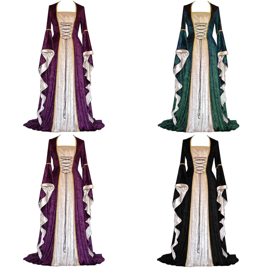 Luxurious Medieval Renaissance Dress For Women Ideal For Weddings And Masquerade Parties