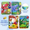 Spanish Children's Sponge Storybook 2-5 Years Cute Animal Illustrations Cognitive Enhancement Enlightenment Early Learning