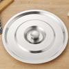 Stainless Steels Frying Pan Cover for Pots Woks Sustainable Kitchen Essential Restaurant Tool Cookware Cover