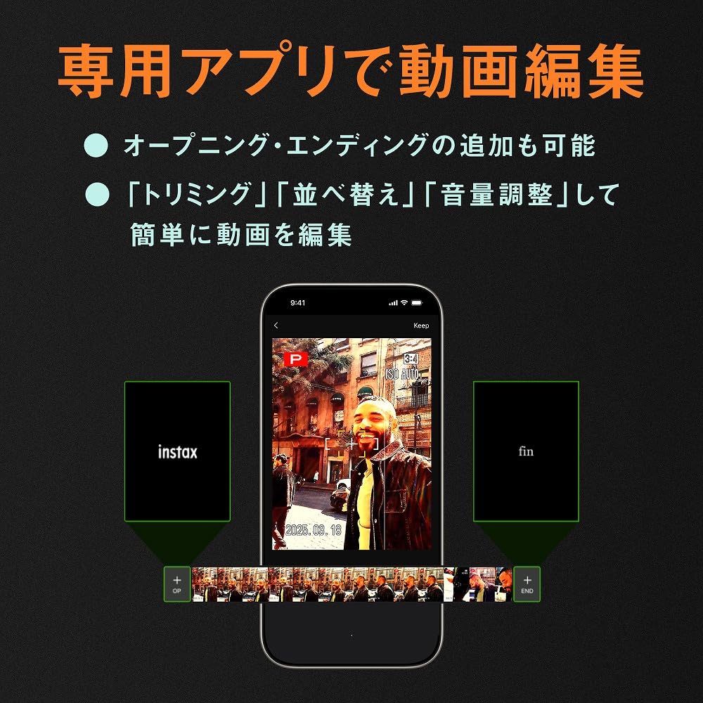 Fujifilm Instax mini Evo Cinema Hybrid Sofortbildkamera (Sofortbildkamera/Smartphonedrucker/Digitalkamera)