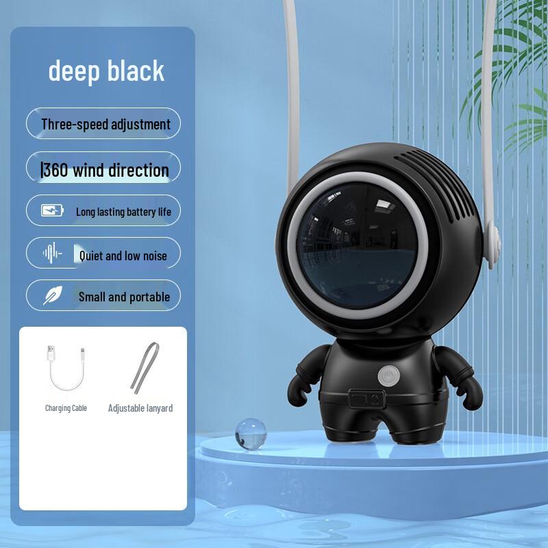 WEZHO Astronaut Mini Portable Neck Fan