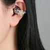 2-teiliger Modischer Blumen-Metall-Ohrclip-Aufsatz Ohrhörer-Anhänger für FreeClip 1 2 Ohrhörer Klangverbesserung