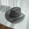 Modischer Cowgirl-Hut mit Glitzer-Pailletten und verstellbarem Seil, Westernhut, winddicht