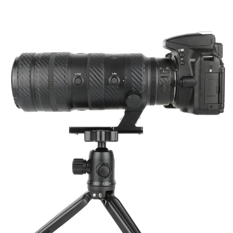 Aluminum Alloy Quick Release Plate For DSLR Camera Long Lens With Secure Locking Mechanism And Enhances Stability