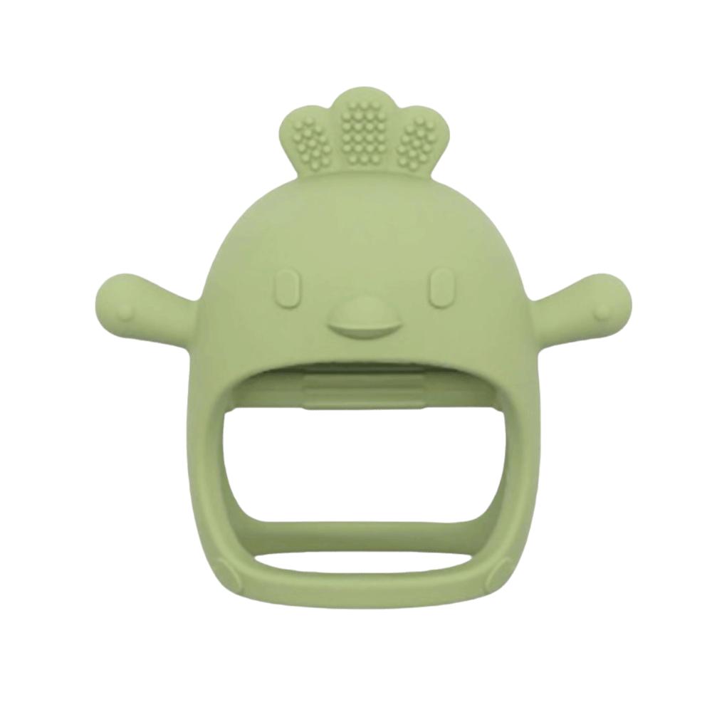Anti-Drop Silicone Baby Teether Ergonomics Baby Soothing Teething Toy Gum Chewing Teether  Infant