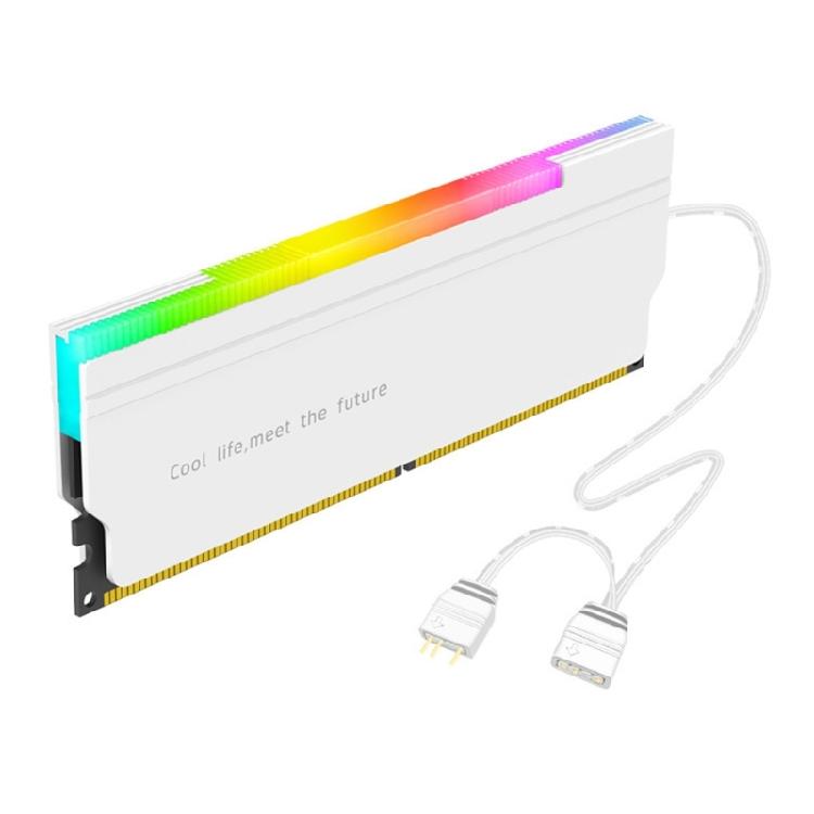 

High Efficiency DDR4 RAMs Heat Sink 2500RPM Fan Adjustable ARGB Lighting Low Design Desktop Computer Part