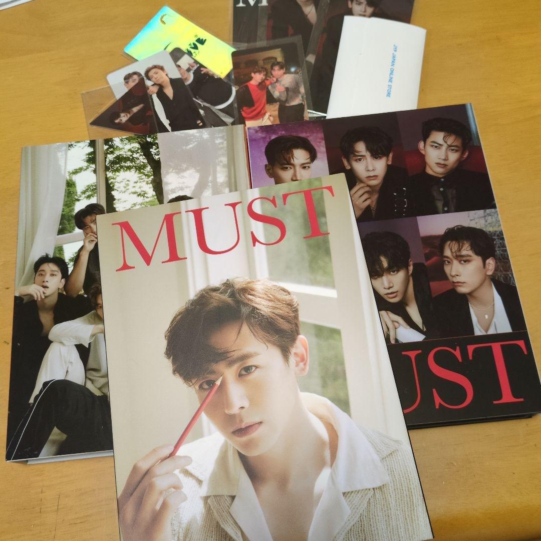 

[USED] 2PM Nichkhun MUST solo version 3 form set