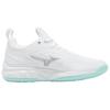 Mizuno Wave Luminous 3 Weiß Blauton Damen Sneaker V1GC242045