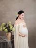 Maternity Studio Clothing: Elegant French-Inspired Style for Gentle, High-End Pregnancy Photography