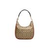 Coach Jules 29 Klassisch Presbyopie Reißverschluss Leinwand und genarbtes Leder Hand-Schulter-Crossbody-Tasche Groß Damen Khaki