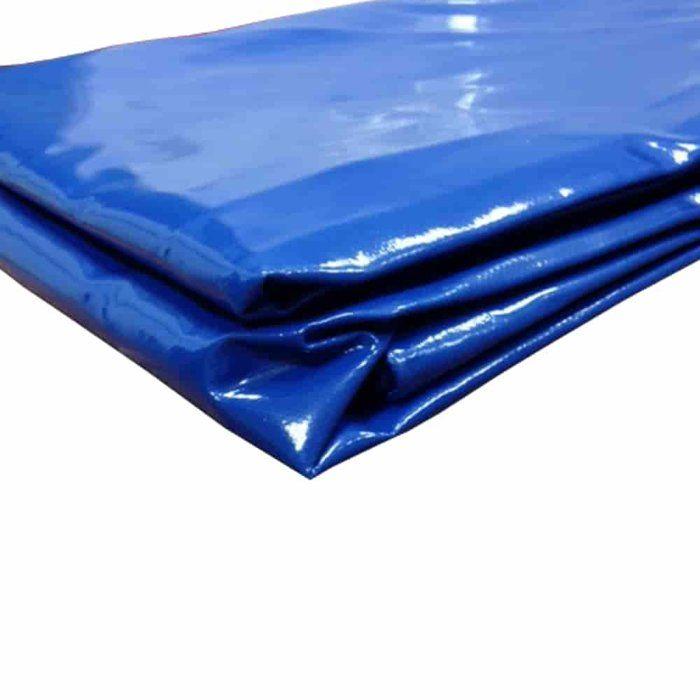 PVC Tarpaulin 6x12m (72m²), 650g/m², Blue, Waterproof and Ultra-resistant