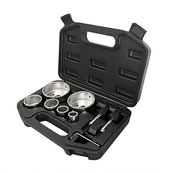 9Pcs/Set Hole Saw Kit High Strength Dedicated Sharp Hole Opener Punching Accessories Workshop