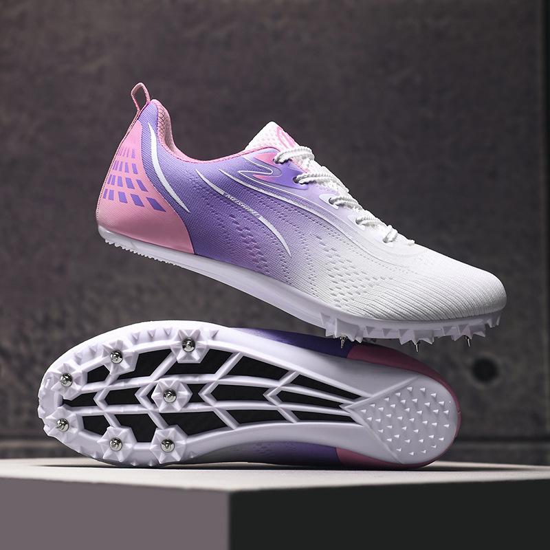 High School Track & Field Shoes for Short/Long-Distance, High Jump, Long Jump, with Spikes