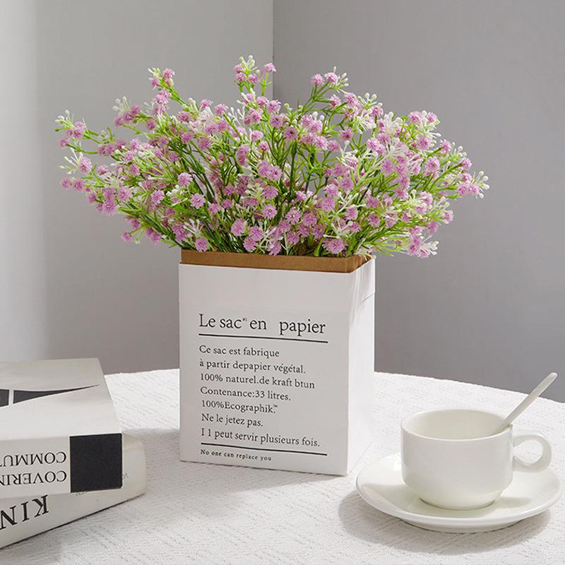 Gypsophila Soft Rubber Fake Flower Bouquet for Home Decoration