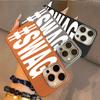 SWAG Letter Lichee Pattern Phone Case for Xiaomi Redmi 12 13 13C 14C 12C Redmi Note 14 13 12 Pro Plus 11 Shockproof Bumper Cover
