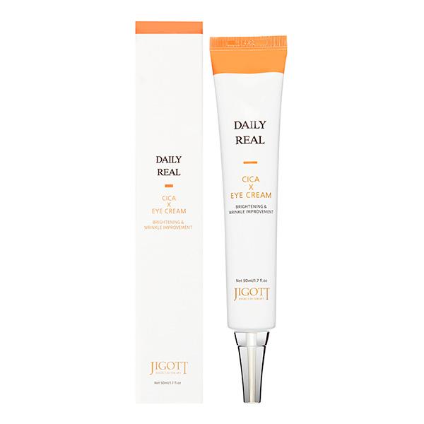 

Крем вокруг глаз с экстрактом центеллы азиатской JIGOTT Daily Real Cica Eye Cream 50мл