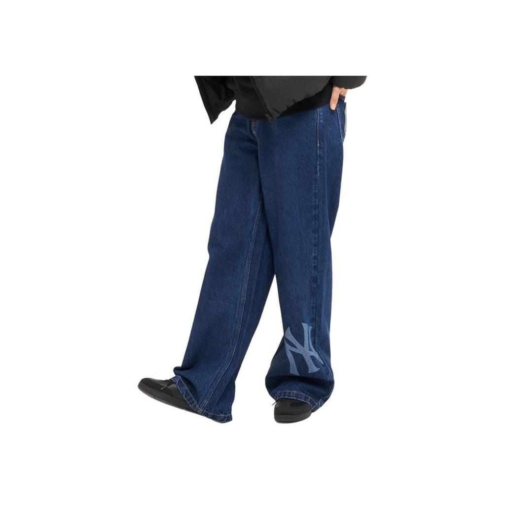 New MLB New York Yankees Jeans Women's Blue 3FDPB0434-50INS