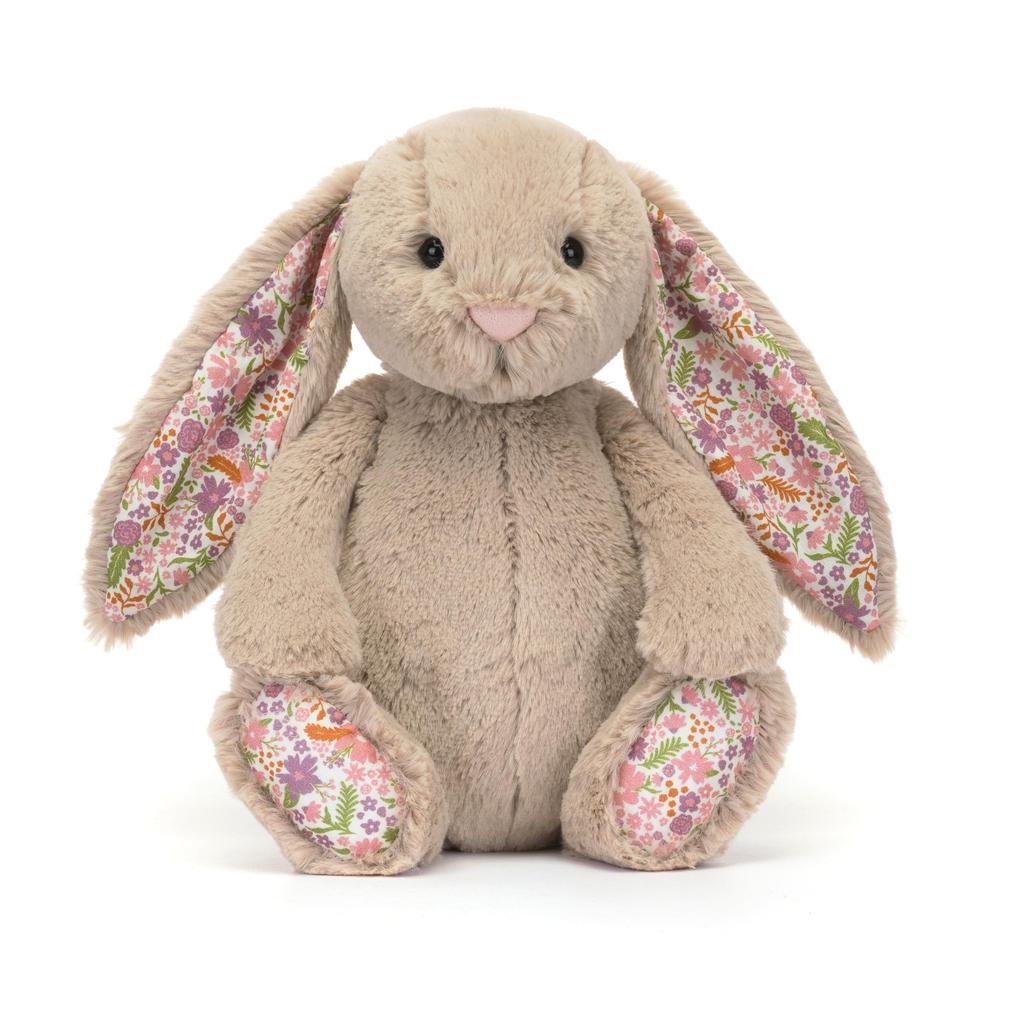 Jellycat Blossom Beige Bunny "Petals" Original.
