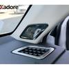 Car Accessories For Honda CRV CR-V  2024 Stainless Interior Front Door A Pillar Audio Stereo Speaker Cover Trim (No Hybrid)