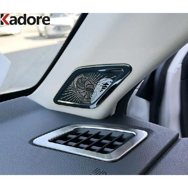 Car Accessories For Honda CRV CR-V  2024 Stainless Interior Front Door A Pillar Audio Stereo Speaker Cover Trim (No Hybrid)