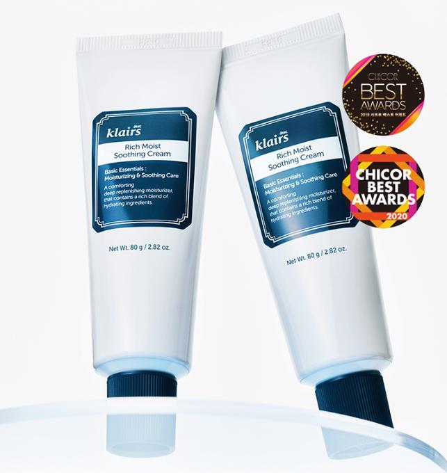 K-Beauty Moisturizer for Dry Skin – Klairs Soothing Cream 80g