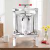 Honey Press with T-Handle Upright Stainless Steel Compact Tool for