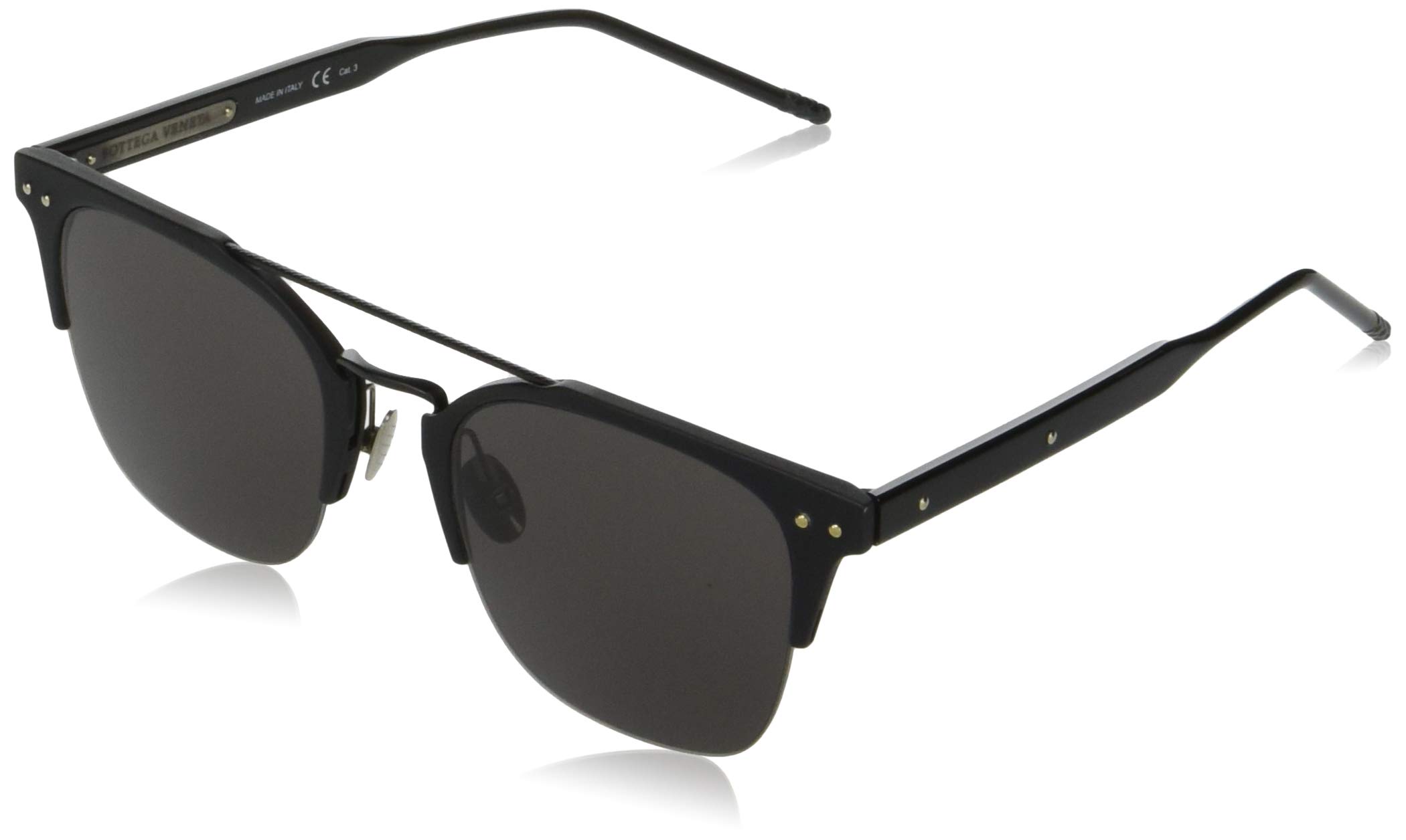 

Bottega Veneta Sunglasses BV0146SA Asian Fit Japan 150 Black-Black-Grey 54, 23, (Free Size) [Used]
