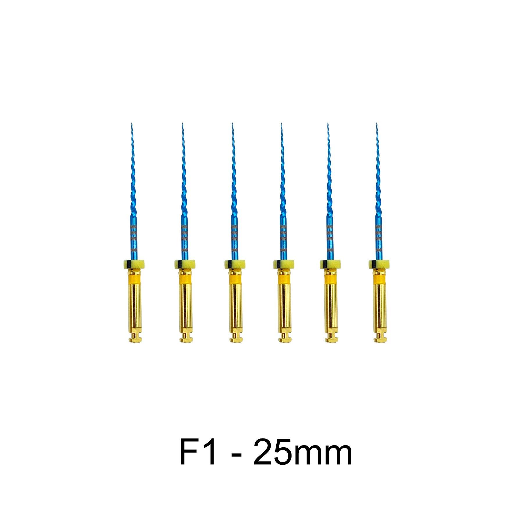 

Супер-файл для стоматологических инструментов, синий роторный Pro, гибкий конусный файл для активации тепла, для корневых каналов 25mm F1