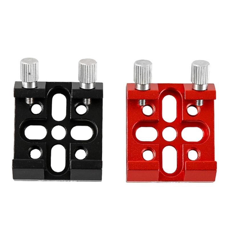 Redness And Black Anodized Crosses Dovetails Saddles For Telescopes With Quick Release Rail System