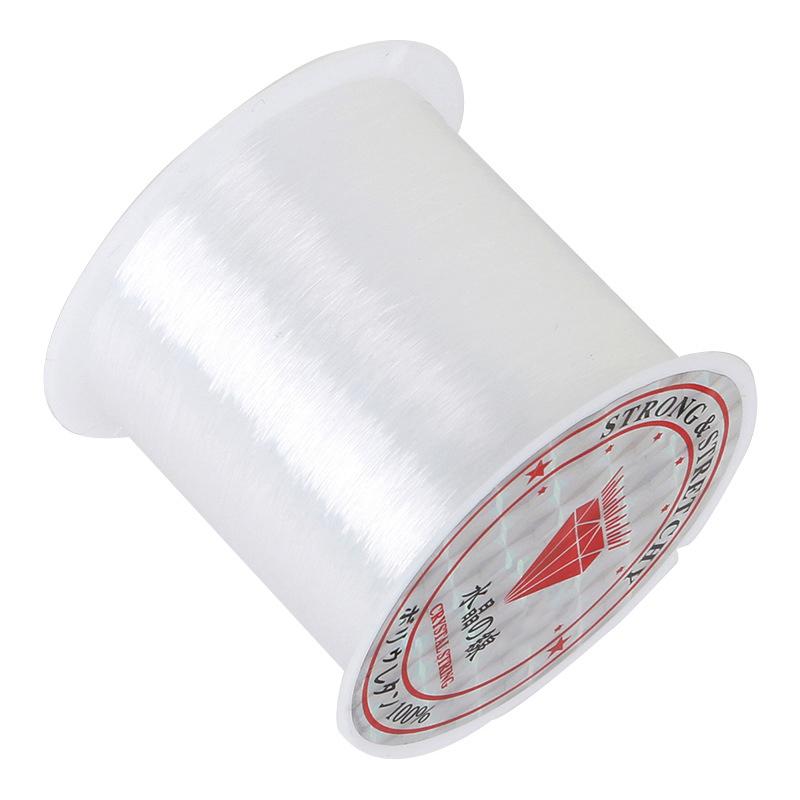 Strong Crystal Fishing Line PE Nylon Braided Line Thread Monofilament 0.35mm 40m Balloon Wire Jewelry Thread Festival Party Tool