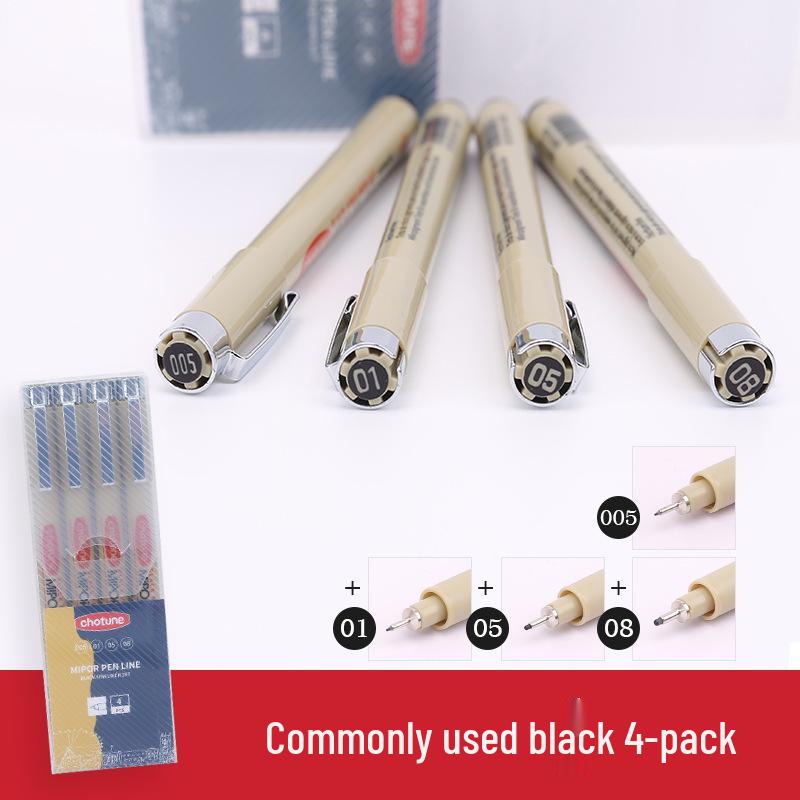 Waterproof Needle Tip Art Pen for Hand-Painted Comics and Animation Lines