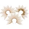 Women Head Jewelry Stylish Sun Headband Fashionable Headpiece Elegant Headpiece Alloy Material for Parties and Weddings