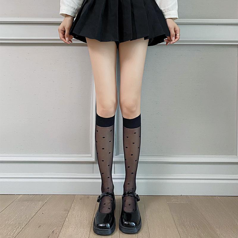 Women's Durable Anti-Snag Over-the-Knee Slimming Socks - Spring/Summer Thin Mid-Calf Design