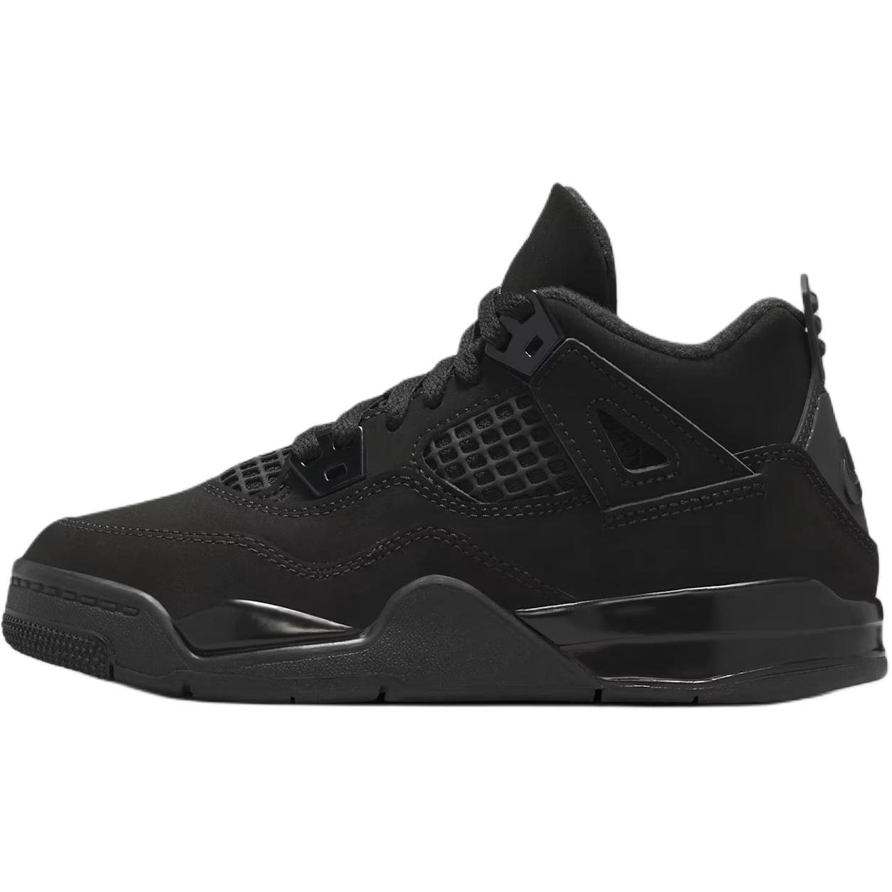 (PS) Air Jordan 4 Retro Black Cat Kids IB4388-010 EU 28