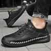 Fashion New Men Autumn Casual Shoes Fashion Sewing Platform Sports Anti Slip Outdoor Walking Thick Soled Comfortable Sneaker Zapatillas