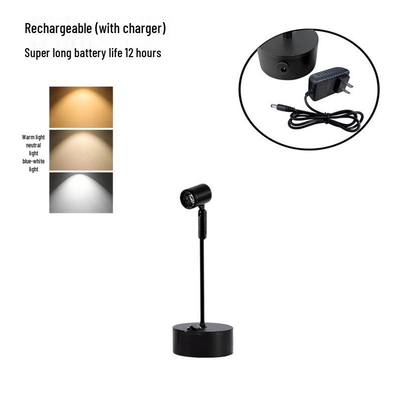 Wireless Jewelry Display Spotlight with Battery