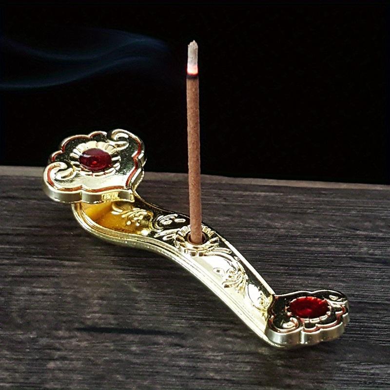 

1pc Incense Holder For Incense Sticks, Ruyi Home Incense Burner, Creative Incense Tray (Without Incense)