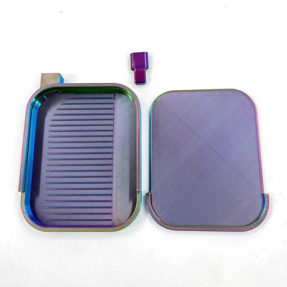 DIY Craft Large Diamond Painting Tray Embroidery Beading Plates Drill Storage Tray Large Capacity With Cover
