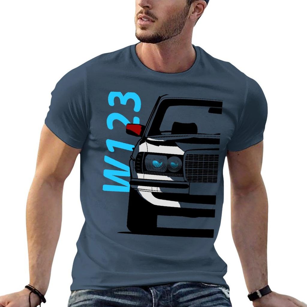 W123 1978 T-shirt sneldrogende shirts grafisch t-shirt T-shirt met korte mouwen mannen