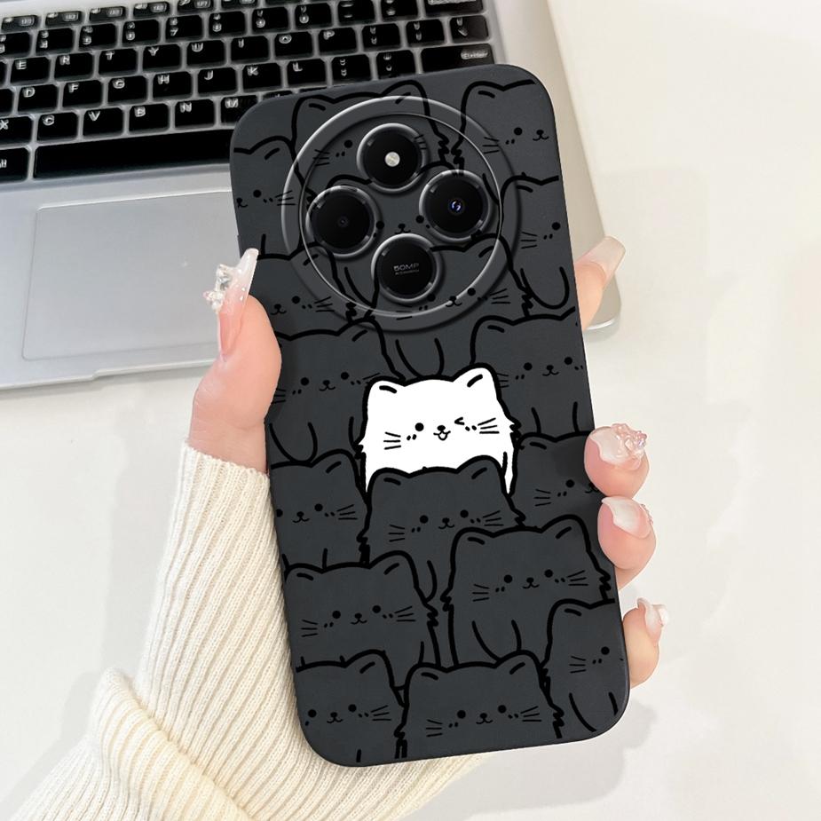 For Xiaomi Poco C75 Case Cute Fashion Cartoon Cover Shockproof Soft TPU Phone Case For Xiaomi Poco C75 PocoC75 Back Cover Bumper