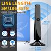 New Digital Tv Antenna Receiver Indoor And Outdoor High-Definition Digital Terrestrial Wave Hdtv Tv Antenna Supports Multiple Co