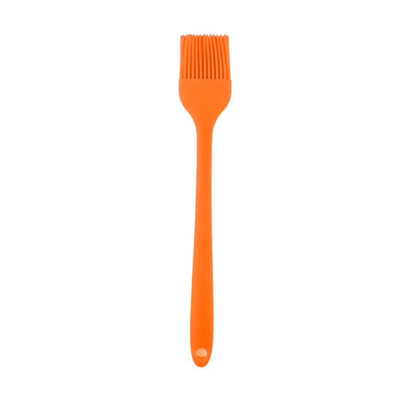 High-Temperature Resistant Silicone BBQ and Baking Brush with Scraper