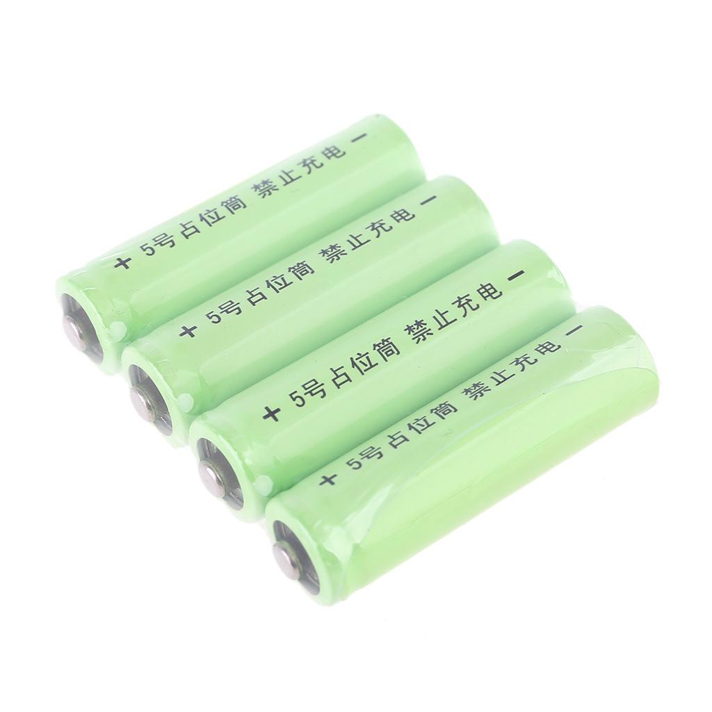 No Power AA Dummy Fake Battery Setup for Shell Placeholder Cylinder Conductor Only Fake Box For Lithium Iron Phosphate 4