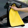5Pcs Car Wash Microfiber Towel Water Absorbtion Drying Cloth Wash Towel Double Layer Clean Rags Car Detailing Microfiber Towel