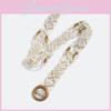 Bohemian Waist Belt Handwoven Cotton Linen Ethnic Pattern Festival Accessory For Women