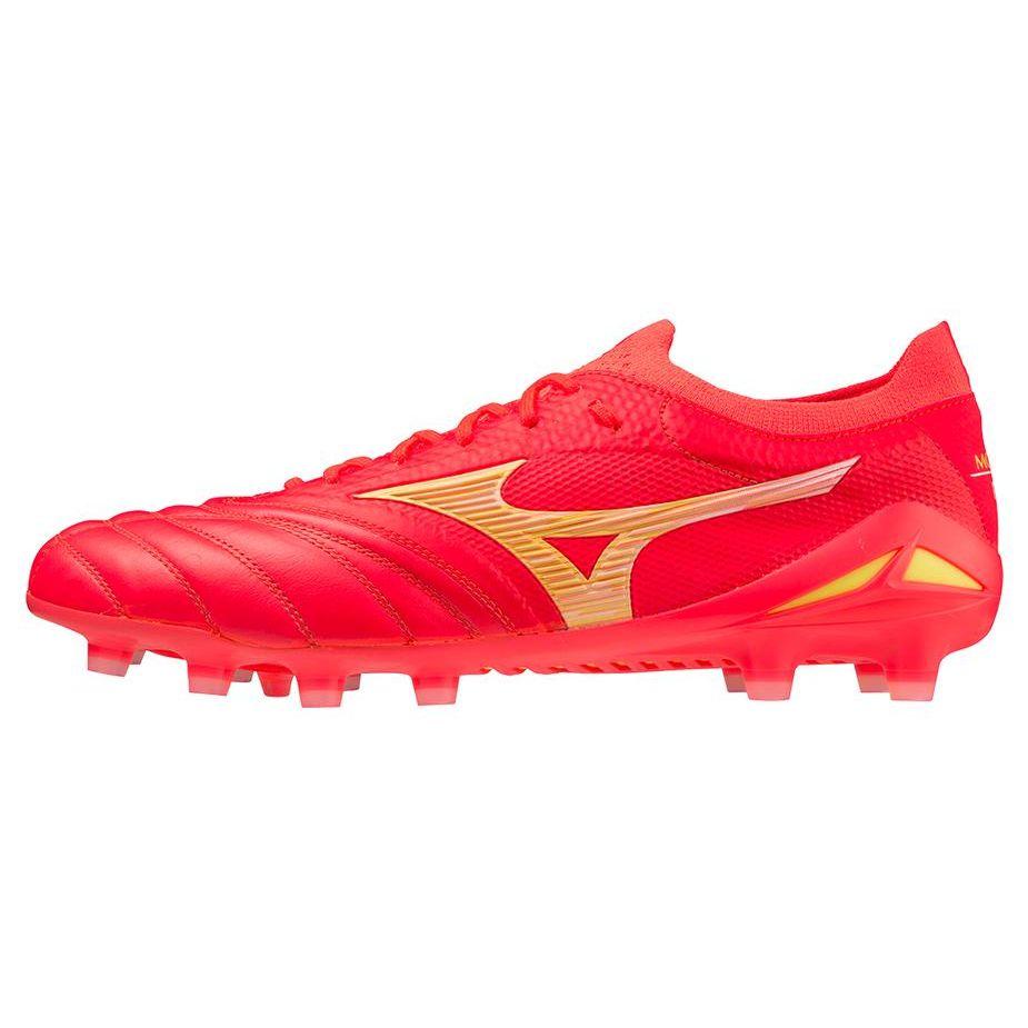 

Mizuno Morelia Neo IV Beta Япония Круглый носок Шнуровка FG (Резиновый длинный стержень) Нескользящие Прочные Футбольные Бутсы Мужские Футбольные Бутсы Красный Желтый P1GA234064 42