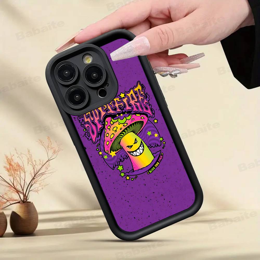 Fashion S-Spitfire Skateboard Phone Case For IPhone 11 12 13 16 15 17 14 Pro Max Soft Funda Silicone Cover